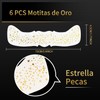 Cara Purpurina Pecas Tatuaje Cara 10PCS, Tatuajes Temporales de Pecas