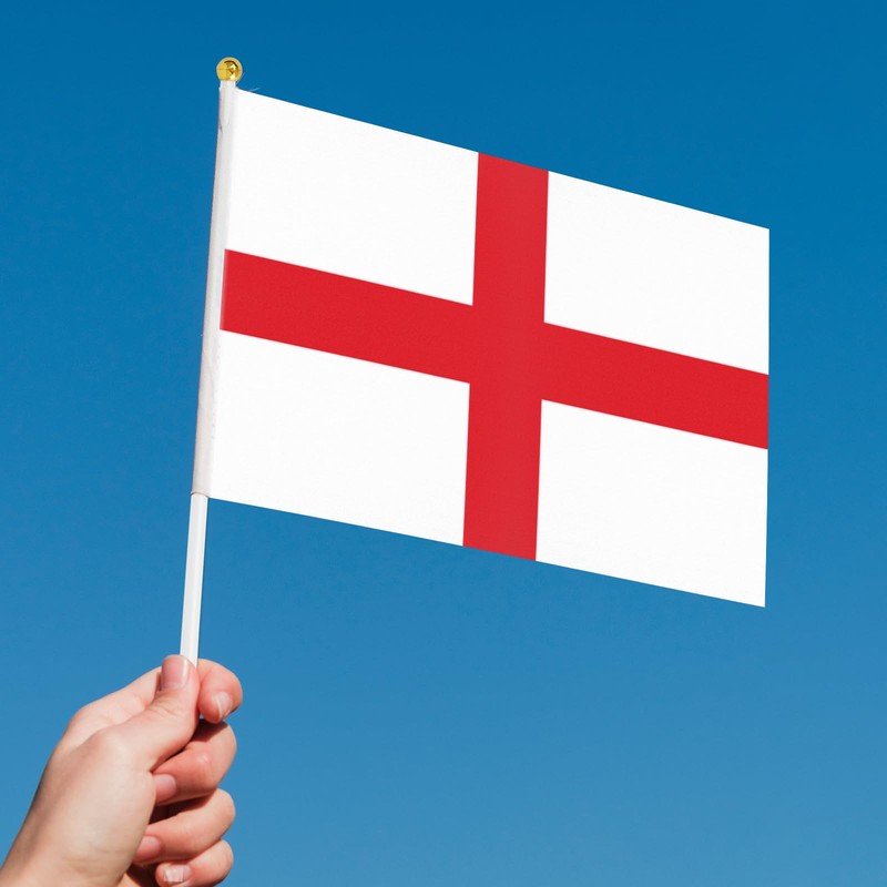 ASUNO Pack of 20 Mini Hand Hold Flag 14 ×