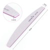 10 PCS Professional Nail Files Double Sided Emery Board(100/180 Grit)