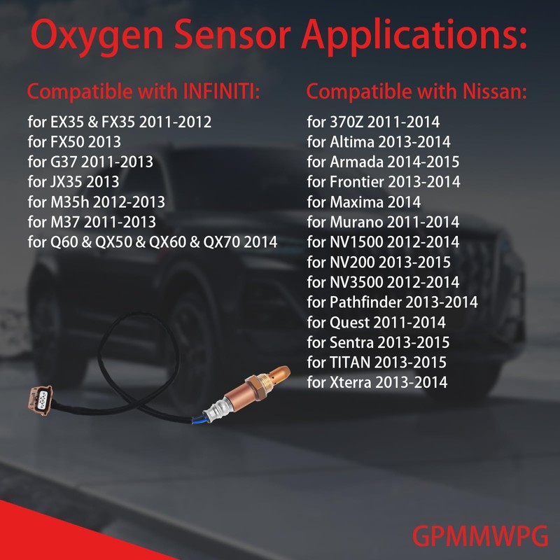 GPMMWPG 2PCS O2 Sensor 234-9135, 02 Sensor Upstream Downstream, Automotive