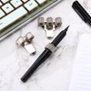 PATIKIL 5Pcs Pen Holder Clips, Metal Pen Clip Holder Adjustable