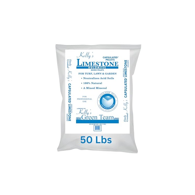 Kelly's Capsulated Limestone Pellets - 50lb Bulk Bags - for