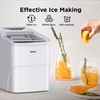 Silonn Ice Makers Countertop, 9 Bullet Ice Cubes Ready in