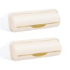 2 PCS Wall Mount Trash Bag Dispenser Roll Holder, Kitchen