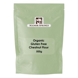 Gluten Free Organic Chestnut Flour 500g by Manor Springs