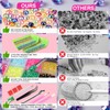 Bedazzling Kit 42000Pcs 26 Colors 3mm Resin Jelly Rhinestones -