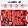 Nilight Fuel Injection Pressure Tester Kit, 0-140 PSI Fuel Pressure