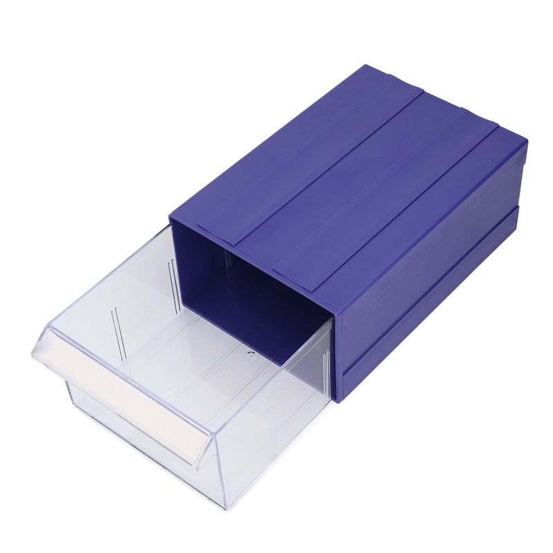 Drawer Storage Box 290x180x110mm Stackable Component Box Small Parts Organizer
