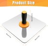 AOZBZ Aluminium Plastering Hawk, Mortar Board Holder Home Finishing Plastering