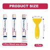 Kenbry Wood Filler Sticks 3 Colors White Wax Fill Stick,