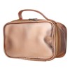 Square Tote Bag Portable Cosmetic Pouch (Gold) / 스퀘어 토트백