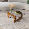 Coffee Tables for Living Room - Triangle Glass Coffee Table