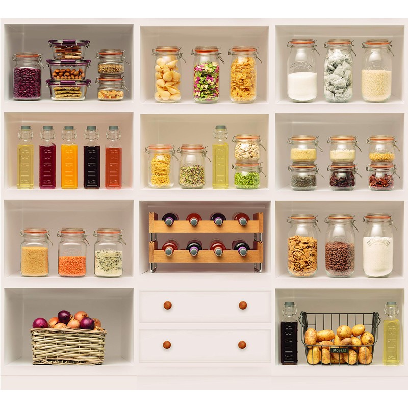 Kilner 1.5 Litre Round Glass Clip Top Jar