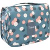 Trawila Travel Hanging Toiletry Bag Cosmetic Bag Makeup Organizers for