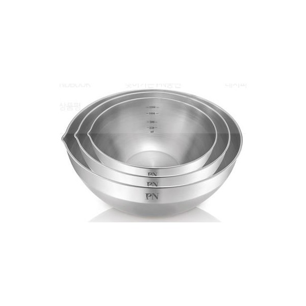 PN Poongnyeon stainless steel mixing bowl set of 3 JU