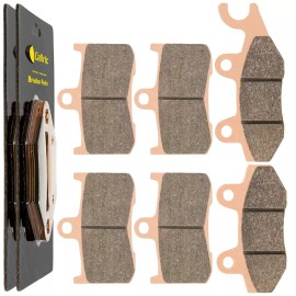 Caltric Front Rear Brake Pads for Triumph Tiger Sport 1050 Radial Caliper ABS 2007-2013