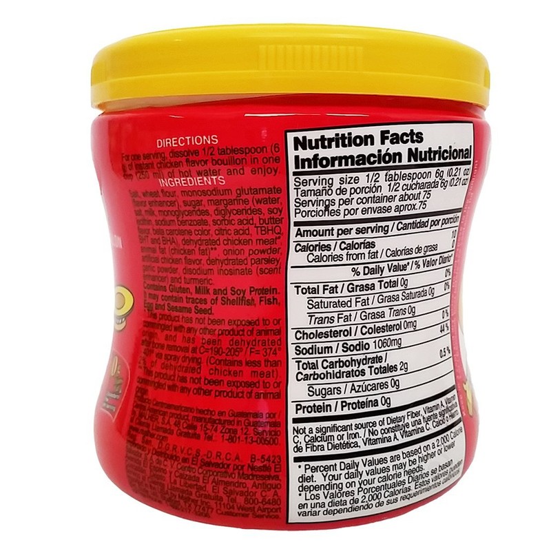 Malher Chicken Bouillon 16 oz - Consome de Pollo