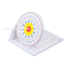 CORHAD 1 Set Home Decor Sundial Clock Solarium Model Scientific Measurement Device Easy to Assemble Material for Adults