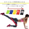 トレーニングチューブ 筋トレ 5本セット エクササイズバンド フィットネス チューブ ループバンド 強度別 グロング GronG