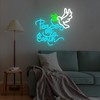 Peace on Earth Neon Sign for Wall Decor Dimmable Man