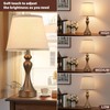 Seealle Touch Lamps for Nightstand - Bedside Lamps Set of