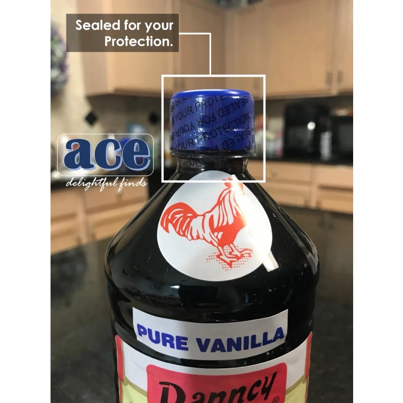 Danncy Four (4) Danncy Pure Mexican Vanilla Extract - Dark
