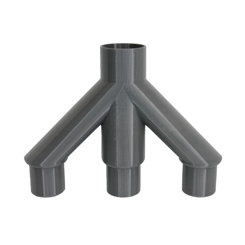 DRUCKKRAFT 3-Way Junction Pipe DN50 - DN40 | Junction Piece