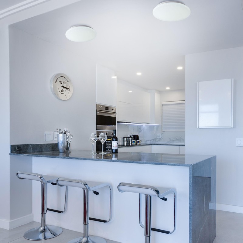 TEKLED® Moonlight Flush Ceiling Light | Non-Yellowing PMMA Cover |