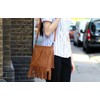 AOSSTA Crossbody Bag For Women Fringe Tassel Hobos Shoulder Bags