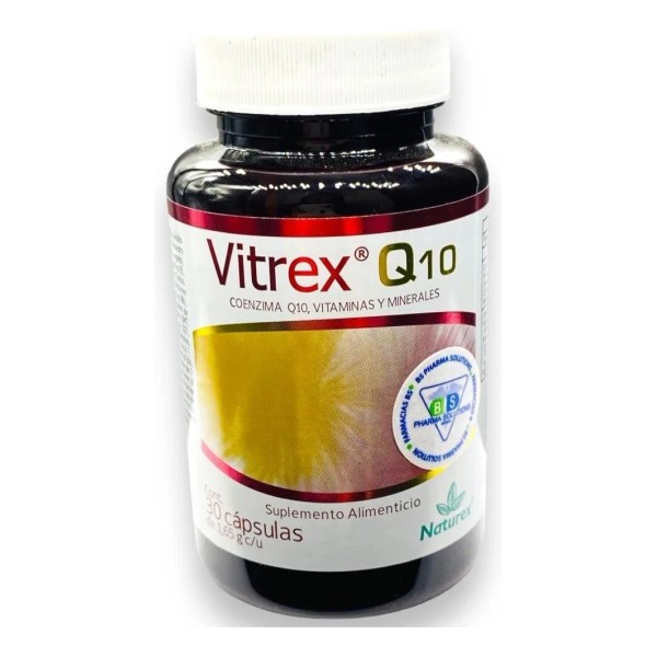 Vitrex Q 10 C/30 Caps Naturex / Q10, Vitaminas Y