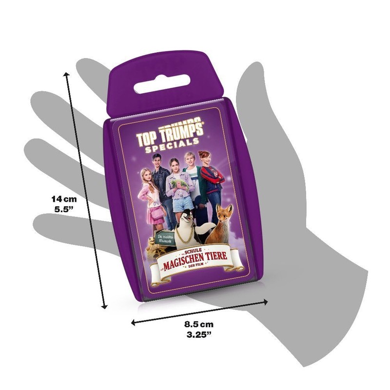 TOP TRUMPS WM04818-GER-12 Trump Card Game - Blue