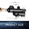 Anyhut 1 PC Rear Brake Master Cylinder, Foot Hydraulic Brake