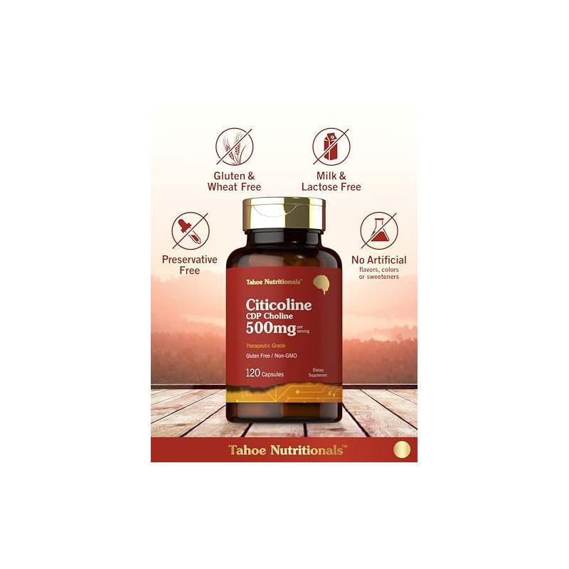 Tahoe Nutritionals Citicolina 500 Mg