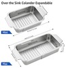 pollock 4 In 1 Collapsible Sink Colander for Kitchen Food