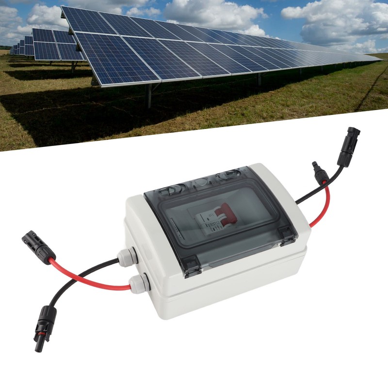 DC Circuit Breaker Overload Protection PV Solar Disconnect Switch with