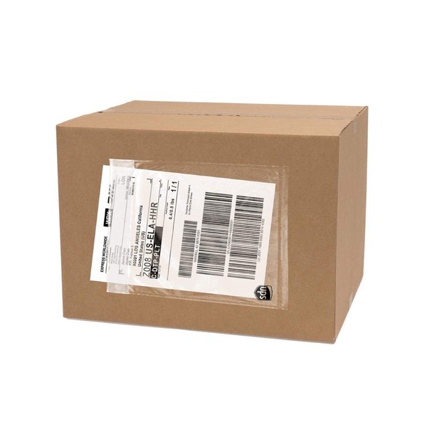 500 Pack UPS Label Pouches 6.5” x 10”| Packing List Envelope | Commercial Grade UPS Pouches | Shipping Label Pouches | Mailing Pouches | UPS Pouches | UPS Label Pouch | Labels for Storage Bins