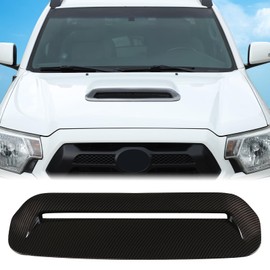 Aunginsy Front Hood Air Vent Cover Compatible with Toyota Tacoma 2013 2014 2015 Car Hood Vent Air Flow Intake Body Protection Cover Front Engine Exhaust Port Vent Outlet Trim ABS Exterior Accessories