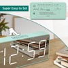 Peakeep Digital Clock, Alarm Clock Battery Backup Powered for Bedrooms