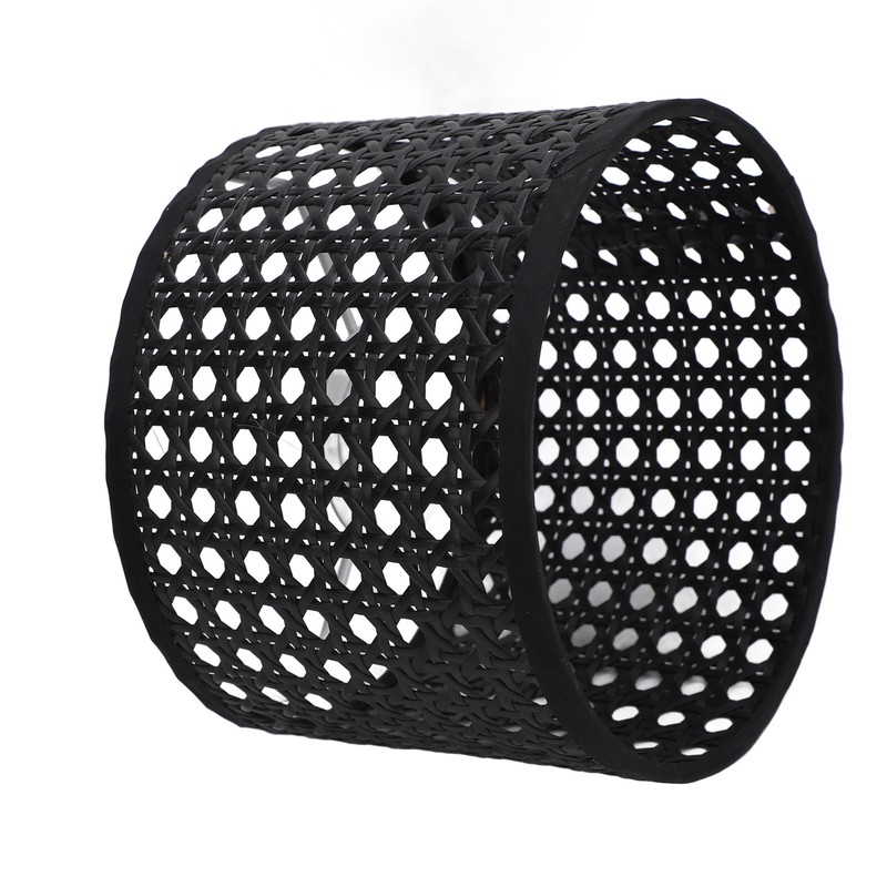 PE Lamp Shade Hollow Carved Lampshade Modern Style Compatible with