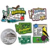 Six-Piece State Magnet Set - Washington