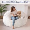 MAXYOYO Bean Bag Chair, Soft Bean Bag Sofa with Supportive