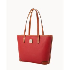 Dooney & Bourke Handbag, Pebble Grain Small Charleston Shopper Tote - Red