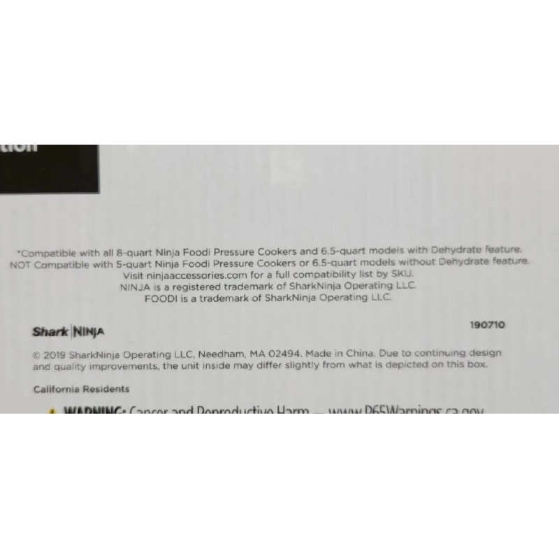 Ninja Foodi Accessories Dehydrator Stand For 8qt & 6.5qt Pressure