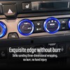 CGEAMDY 4 Pieces Car Air Conditioning Button Cover, Volume Control