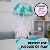 WISHPETS Plush 7" ConfettiSoft Jellyfish (Blue)