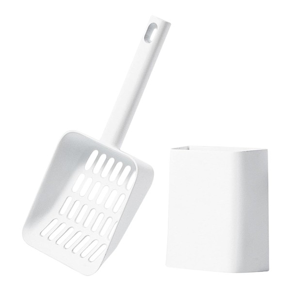 Mivanta Cat Scoop White Clumping Silicate Litter, Ergonomic, Lightweight and