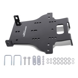 maXpeedingrods Winch Mount Kit for Honda TRX500 Foreman (FE/FM/FPE/FPM) 2007-2011 Winch Mounting Plate for TRX500 Rubicon (FA/FGA/FPA/PG) 2009-2014, Black Powder Coated