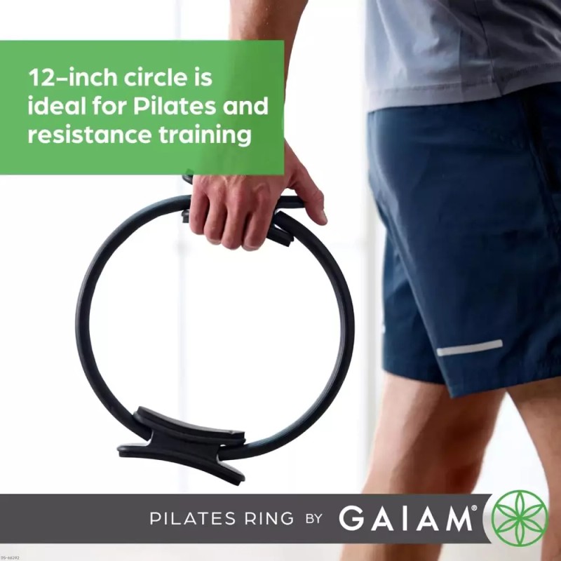 Gaiam 가이암 필라테스 링 피트니스 서클 - 가볍고 내구성이 뛰어난
