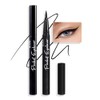 AMY'S DIARY 2 Pcs Waterproof Black Liquid Eyeliner Pen Professional