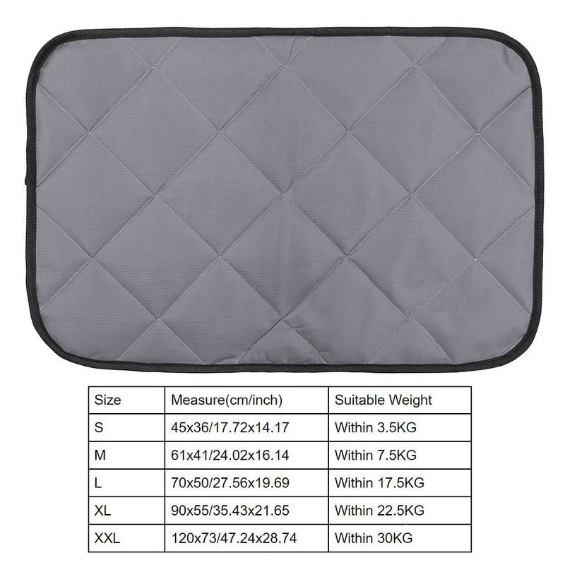 Oxford Cloth Portable Square Summer Waterproof Pet Sleeping Ground Mat